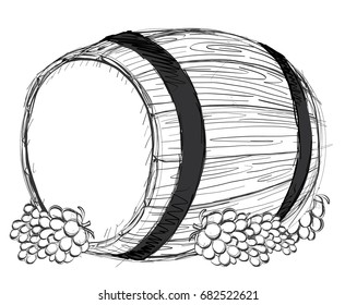 Hand Drawn Wine Elements