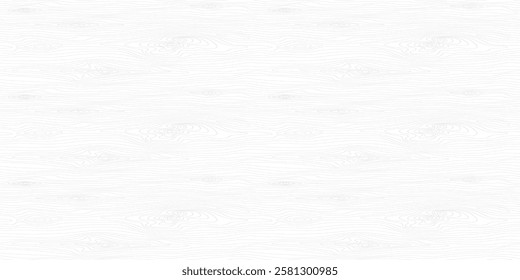 Hand drawn wood plank, seamless pattern, wood texture, light gray background, vector design