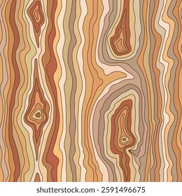 Hand drawn wood plank, seamless pattern, wood texture, vector design