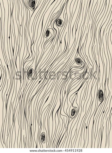 Hand drawn wood texture