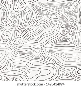Hand drawn wood texture. Abstract contemporary eco seamless pattern. Modern trendy vector illustration. Perfect for textile print