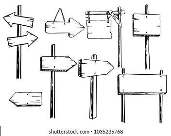 17,523 Road signs hand drawn Images, Stock Photos & Vectors | Shutterstock