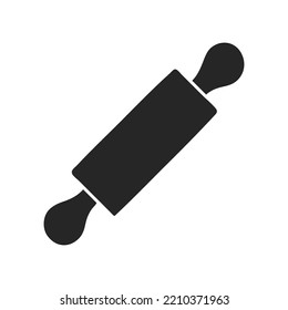 Hand drawn Wooden roller vector illustration