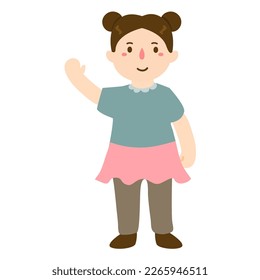 hand drawn world children's day