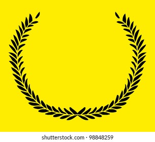 hand drawn wreath