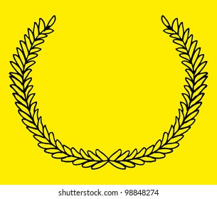 hand drawn wreath
