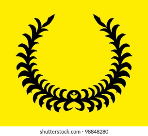 hand drawn wreath