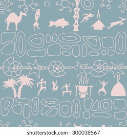Hand drawn Zentangle ethnic seamless pattern. Use for cards, invitation, wallpapers, pattern fills, web pages elements and etc.