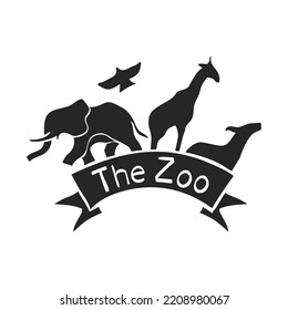 Hand Drawn Zoo Gate Vector Illustration