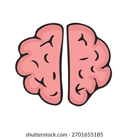 Hand drawning brain clipt art icon by LiliFriza