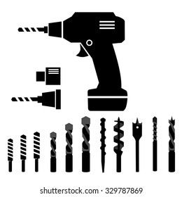 Hand Drill Icon 