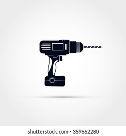 Hand drill icon