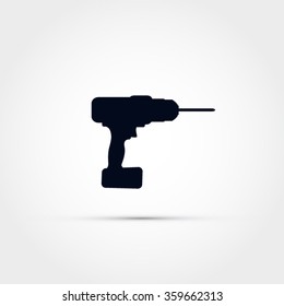 Hand drill icon