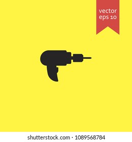 hand drill. hand drill icon. sign design. Vector EPS 10.