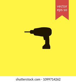 hand drill. hand drill icon. sign design. Vector EPS 10.