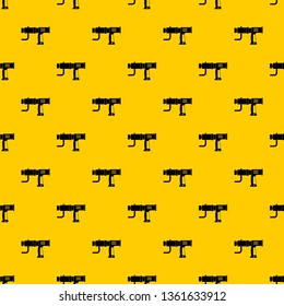 Hand drill pattern seamless vector repeat geometric yellow for any design