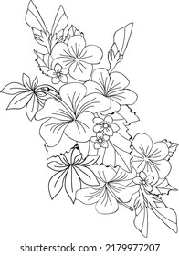 442,426 Coloring Book With Flowers Images, Stock Photos & Vectors ...