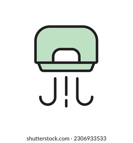 Hand Dryer Icon Vector Illustration