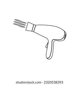 hand dryer icon vector symbol design