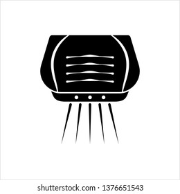 Hand Dryer Icon,Hand Dryer Vector Art Illustration