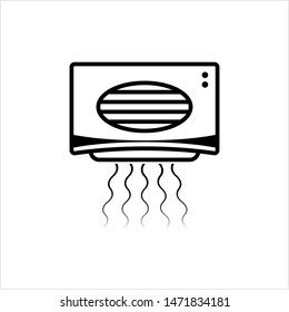 Hand Dryer Icon,Hand Dryer Vector Art Illustration