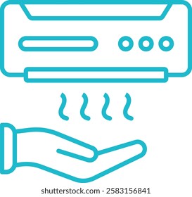 Hand Dryer vector icon. Can be used for printing, mobile and web applications.