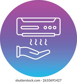Hand Dryer vector icon. Can be used for printing, mobile and web applications.