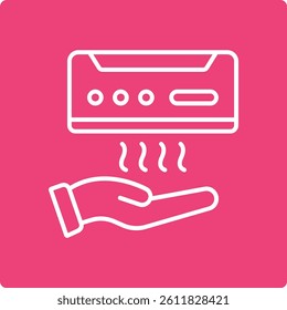 Hand Dryer vector icon. Can be used for printing, mobile and web applications.