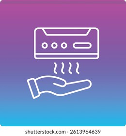 Hand Dryer vector icon. Can be used for printing, mobile and web applications.