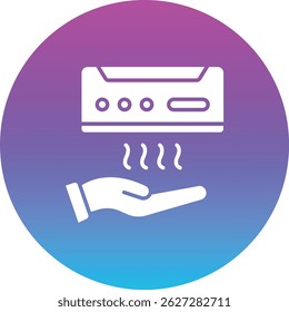 Ícone de vetor Secador de mãos. Pode ser usado para impressão, aplicativos móveis e da Web.