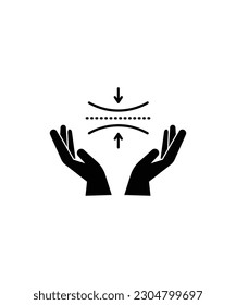 con icono elástico, mejor icono plano vector.