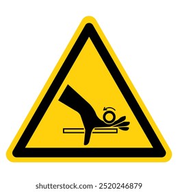 Hand Entangle Rollers Symbol Sign, Vector Illustration, Isolate On White Background Label.EPS10