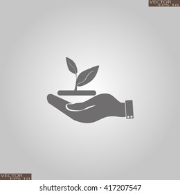 hand of environmental protection