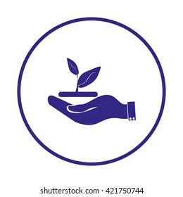 hand of environmental protection