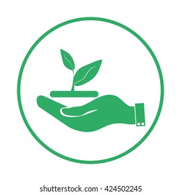 hand of environmental protection