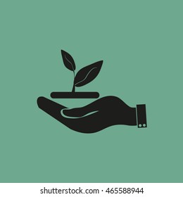 hand of environmental protection