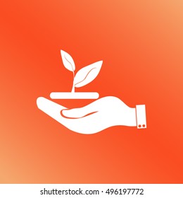 hand of environmental protection