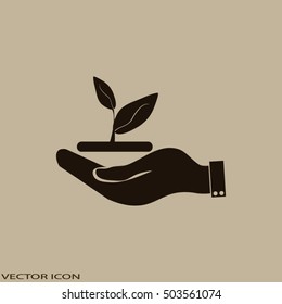 hand of environmental protection