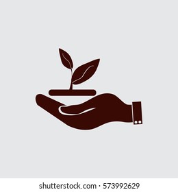 hand of environmental protection