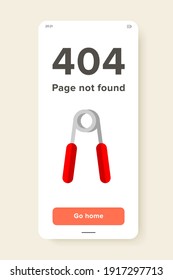 Hand expander, isolated image. Muscular build, forearm exercise, strengthening exercise. Fitness concept. Can be used for topics like sport, healthy lifestyle, spots equipment