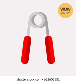 Hand expander vector icon