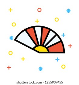 hand fan  Chinese   flamenco  