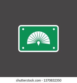 hand fan icon