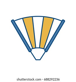 hand fan icon 