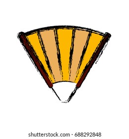 hand fan icon 