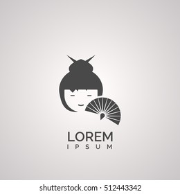 hand fan icon design