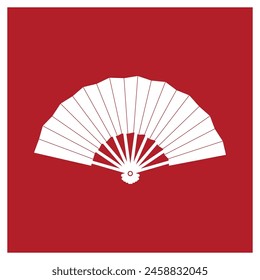 Hand fan icon vector illustration symbol design