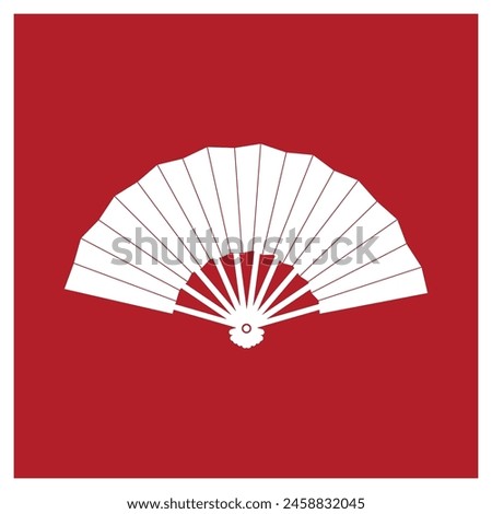 Hand fan icon vector illustration symbol design