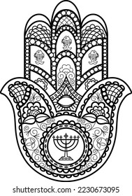 The hand of Fatimi or the Hand of Miriam Hamsa is an ancient Muslim and Jewish talisman and amulet