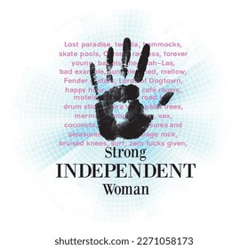 hand figured print pattern consisting of colored texts white background